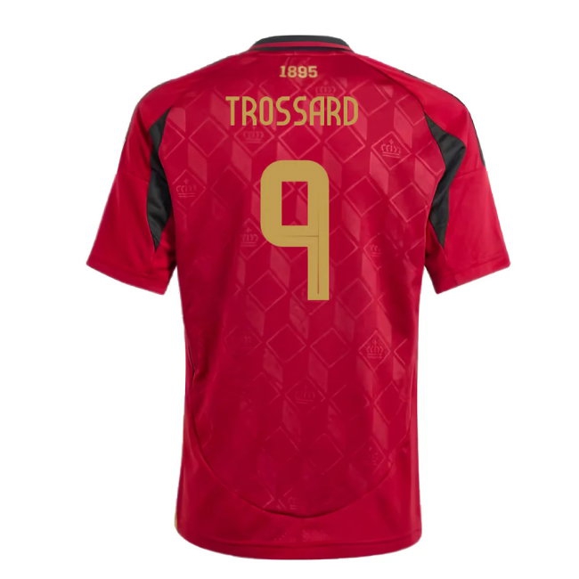 2024-2025 Belgium Home Shirt (Kids) (Trossard 9) — Shop Now