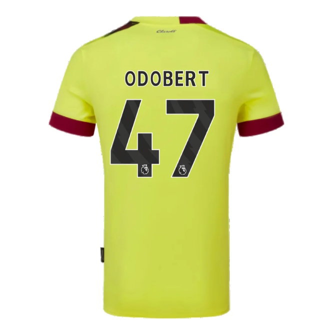 2023-2024 Burnley Away Shirt (Odobert 47) — Shop Online
