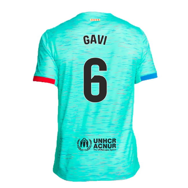 2023-2024 Barcelona Third Shirt (Gavi 6) — Shop Online