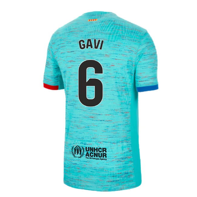 2023-2024 Barcelona Player Version Third Shirt (Gavi 6) — Buy Online