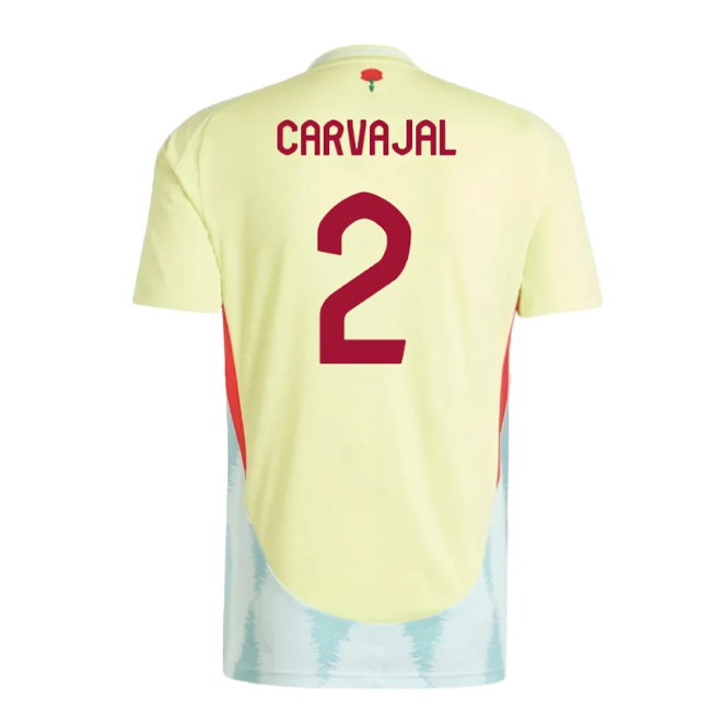 2024-2025 Spain Away Shirt (Carvajal 2) — Buy Now