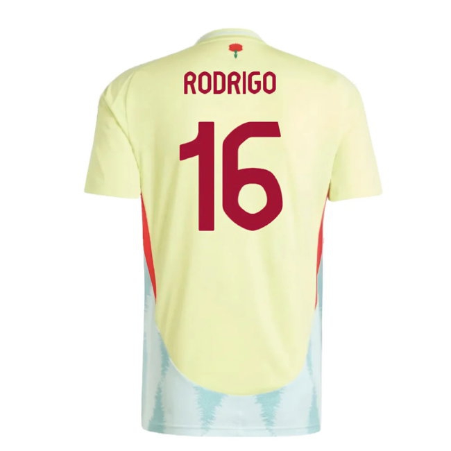 2024-2025 Spain Away Shirt (Rodrigo 16) — Shop Now