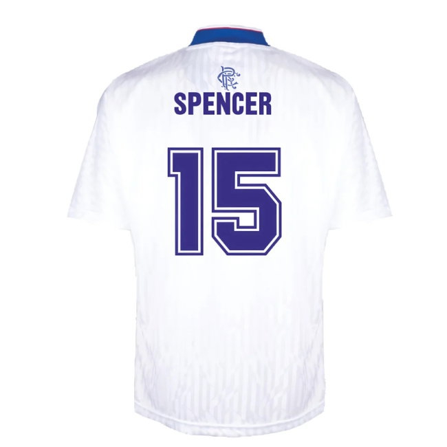 Rangers 1990 Away Retro Football Shirt (Spencer 15) — Buy Now