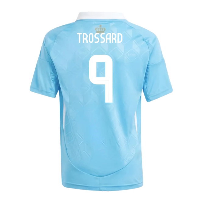 2024-2025 Belgium Away Shirt (Kids) (Trossard 9) — Shop Online