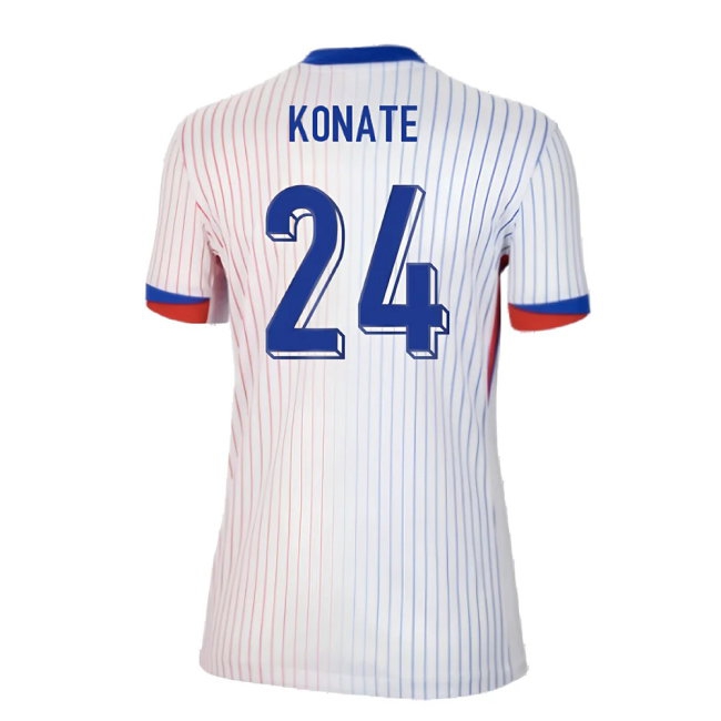 2024-2025 France Away Shirt (Womens) (Konate 24) — Shop Now
