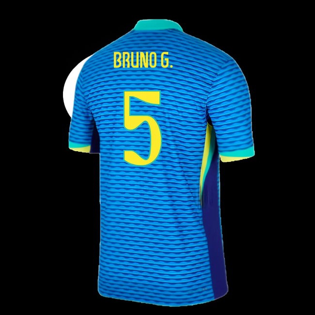2024-2025 Brazil Away Dri-Fit ADV Match Shirt (Bruno G. 5) — Shop Now