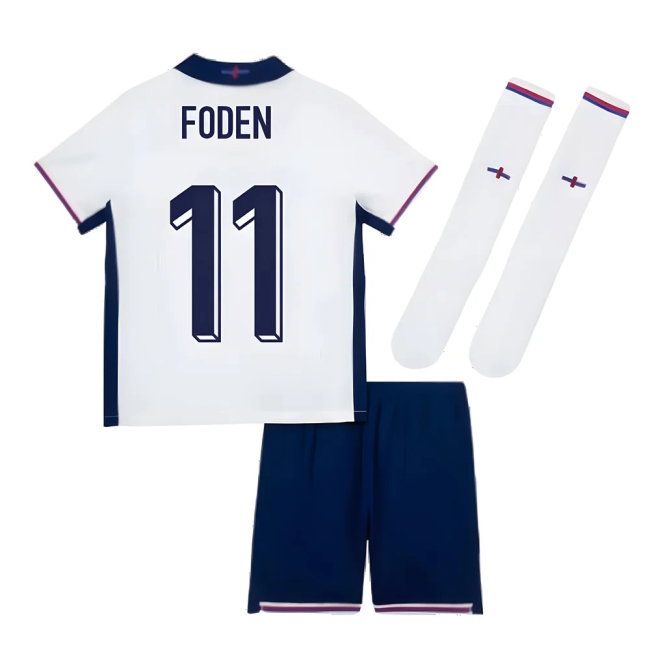 2024-2025 England Home Mini Kit (Foden 11) — Shop Now