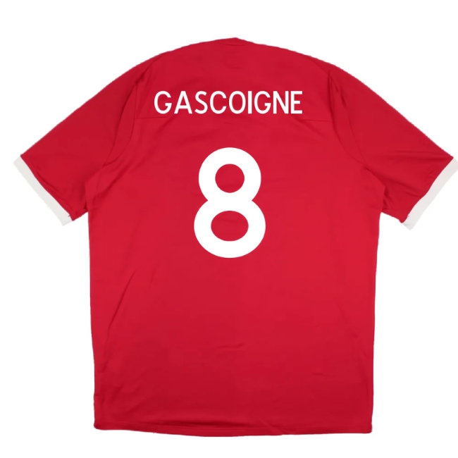 2010-2011 England Away Shirt (Gascoigne 8) — Shop Now