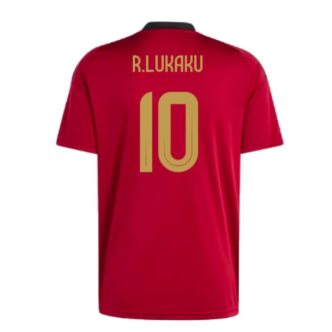 2024-2025 Belgium Home Fan Shirt (R.Lukaku 10) — Shop Online