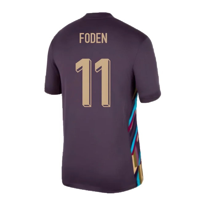 2024-2025 England Away Shirt (Foden 11) — Shop Online