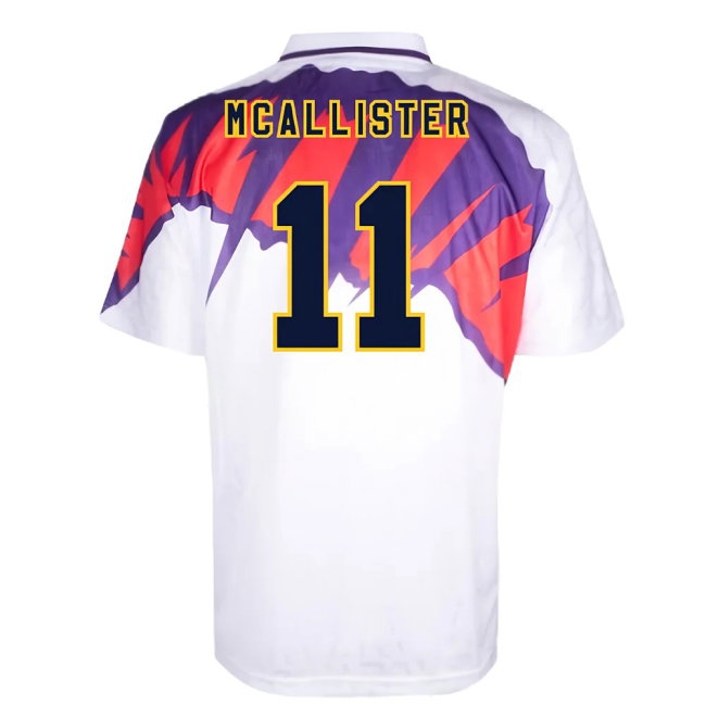 Scotland 1992 Away Retro Shirt (McAllister 11) — Shop Now