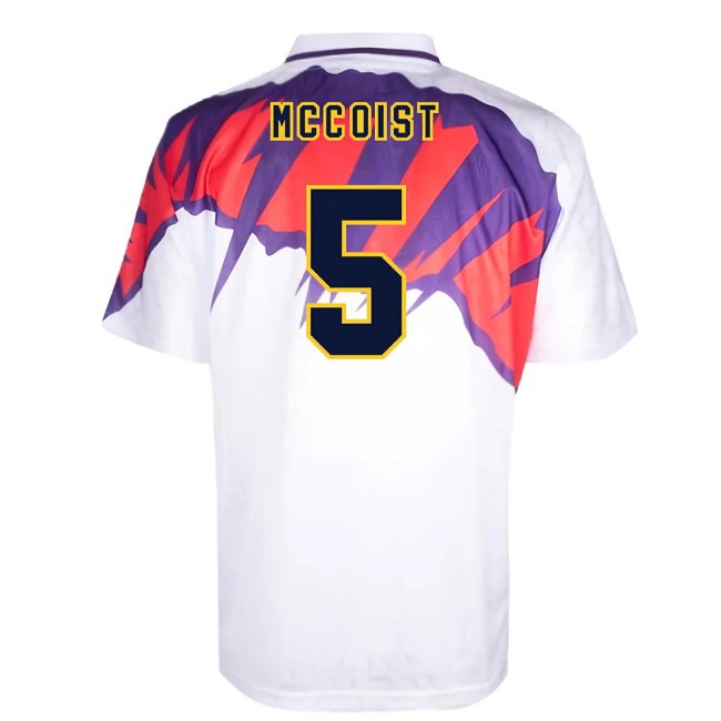Scotland 1992 Away Retro Shirt (Mccoist 5) — Shop Now