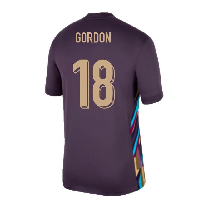 2024-2025 England Away Shirt (Gordon 18) — Shop Online