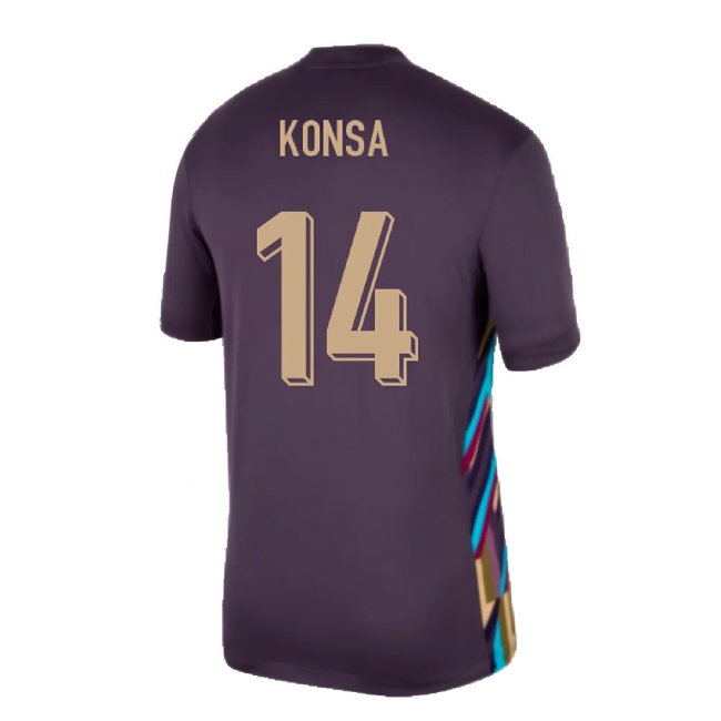 2024-2025 England Away Shirt (Konsa 14) — Buy Now