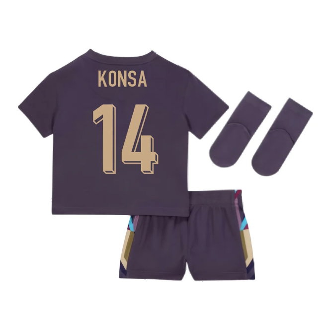 2024-2025 England Away Baby Kit (Konsa 14) — Shop Online