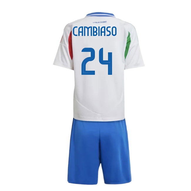 2024-2025 Italy Away Mini Kit (CAMBIASO 24) — Buy Now