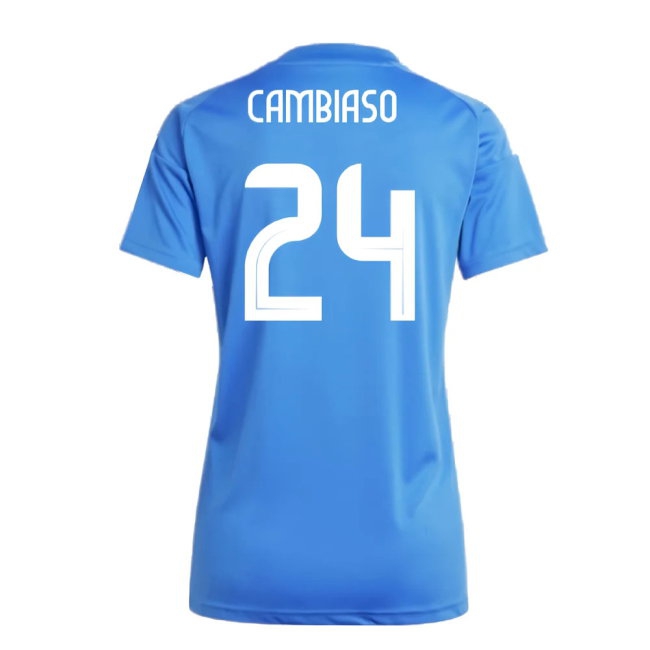 2024-2025 Italy Home Fan Jersey (Ladies) (CAMBIASO 24) — Shop Online