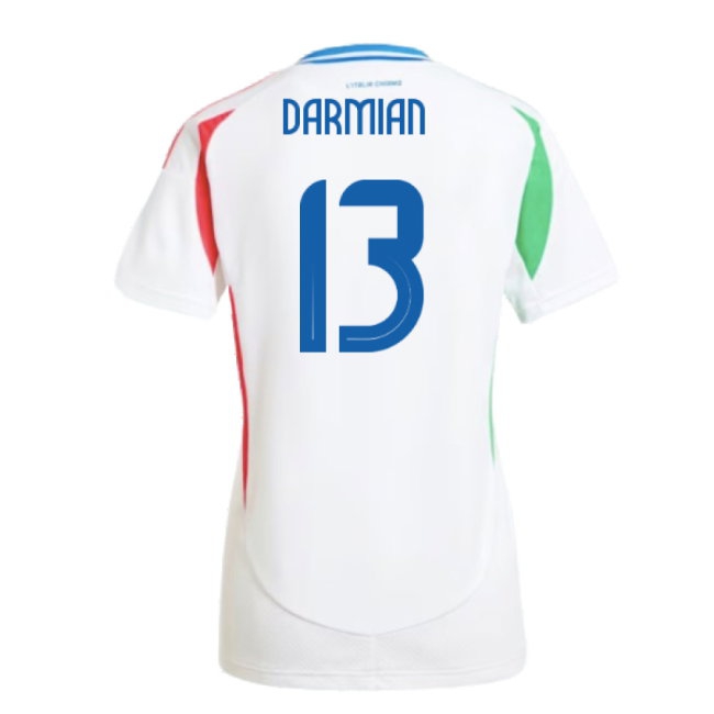 2024-2025 Italy Away Shirt (Ladies) (DARMIAN 13) — Buy Online