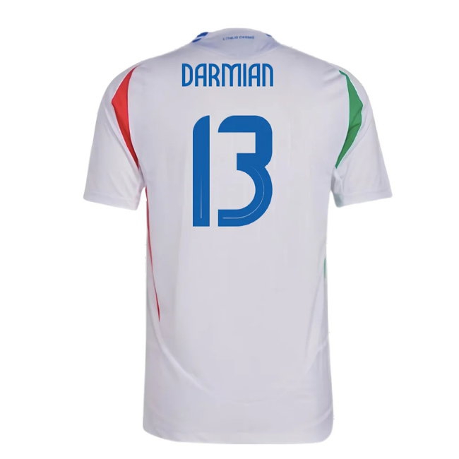 2024-2025 Italy Player Version Away Shirt (DARMIAN 13) — Buy Now