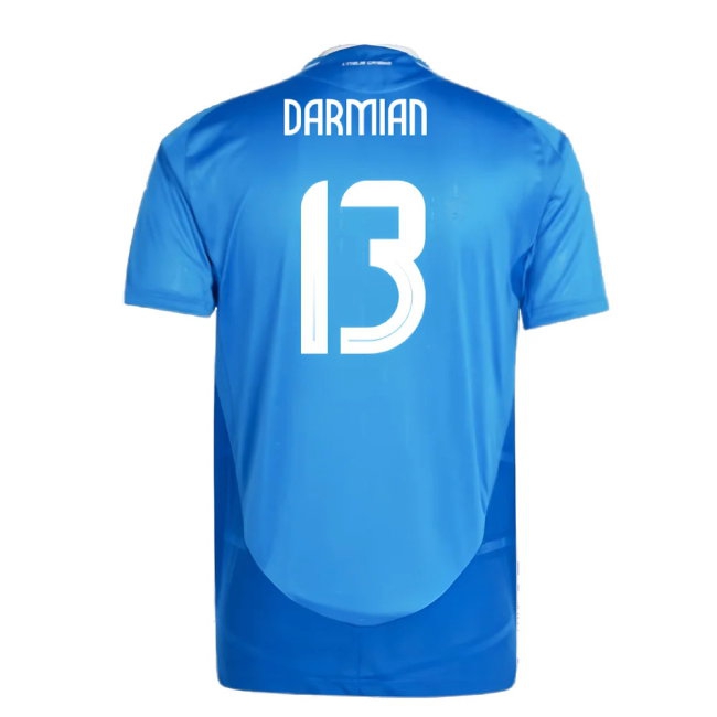 2024-2025 Italy Player Version Home Shirt (DARMIAN 13) — Buy Now