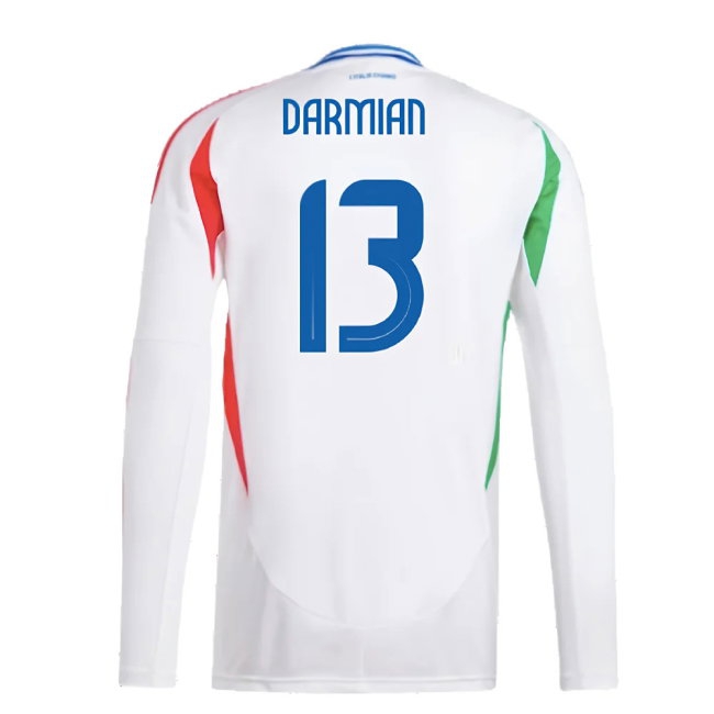 2024-2025 Italy Long Sleeve Away Shirt (DARMIAN 13) — Shop Online