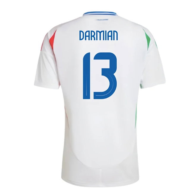 2024-2025 Italy Away Shirt (DARMIAN 13) — Buy Now