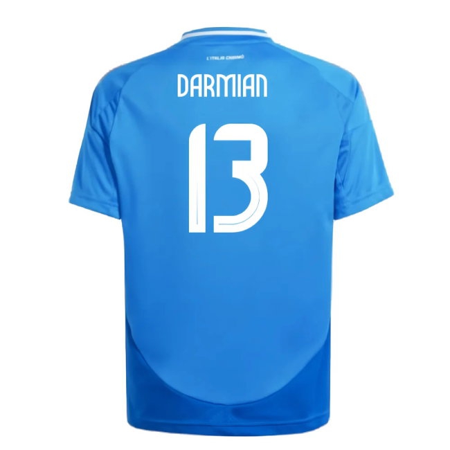 2024-2025 Italy Home Shirt (Kids) (DARMIAN 13) — Shop Online