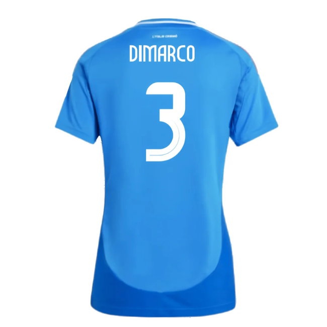 2024-2025 Italy Home Shirt (Ladies) (DIMARCO 3) — Shop Now