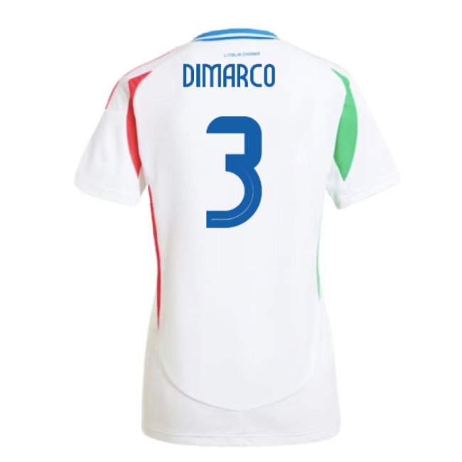 2024-2025 Italy Away Shirt (Ladies) (DIMARCO 3) — Buy Online