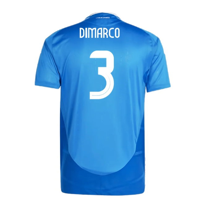 2024-2025 Italy Player Version Home Shirt (DIMARCO 3) — Shop Now