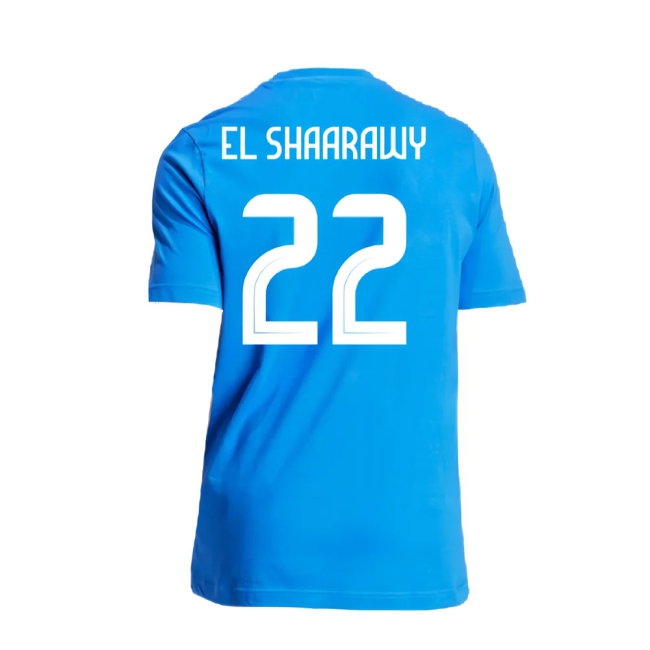 2024-2025 Italy DNA Graphic Tee (Blue) (EL SHAARAWY 22) — Shop Now