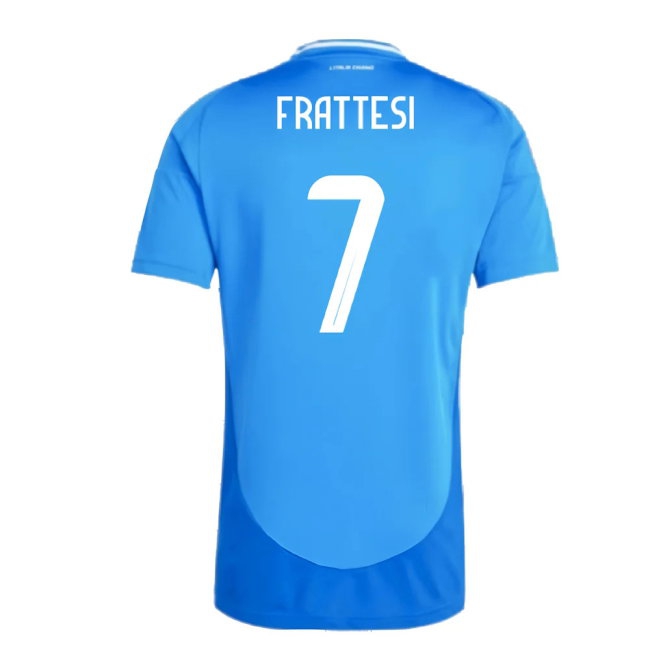 2024-2025 Italy Home Shirt (FRATTESI 7) — Shop Online