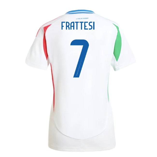 2024-2025 Italy Away Shirt (Ladies) (FRATTESI 7) — Buy Online