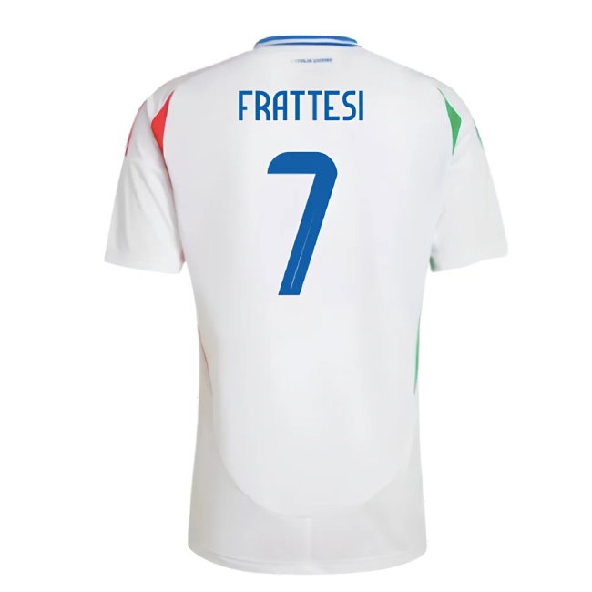 2024-2025 Italy Away Shirt (FRATTESI 7) — Shop Now