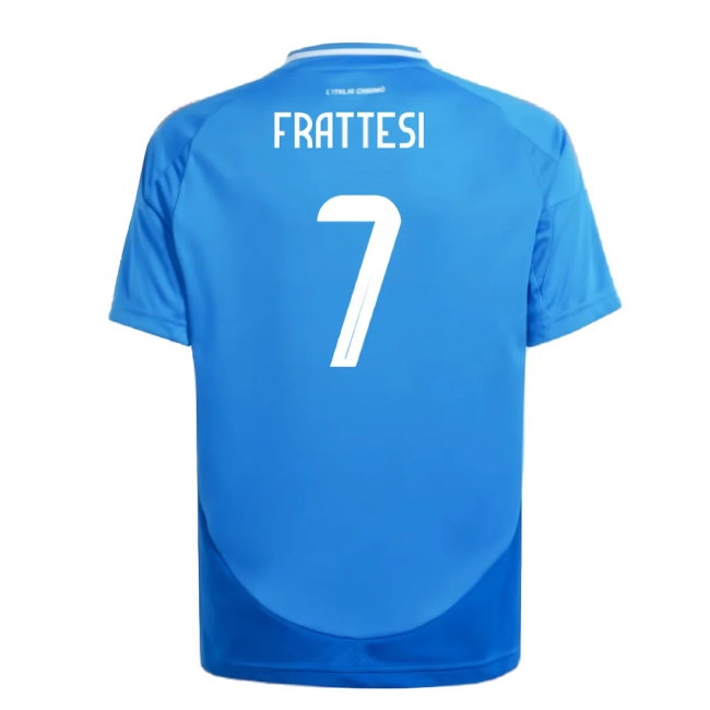 2024-2025 Italy Home Shirt (Kids) (FRATTESI 7) — Buy Online