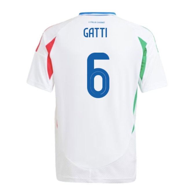 2024-2025 Italy Away Shirt (Kids) (GATTI 6) — Buy Now