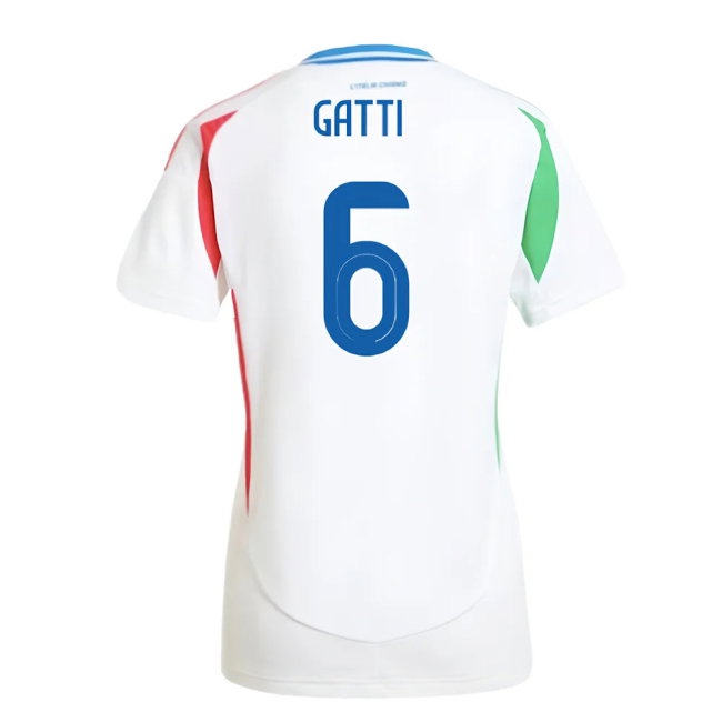 2024-2025 Italy Away Shirt (Ladies) (GATTI 6) — Buy Online