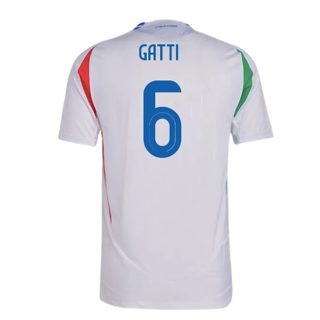 2024-2025 Italy Player Version Away Shirt (GATTI 6) — Shop Now