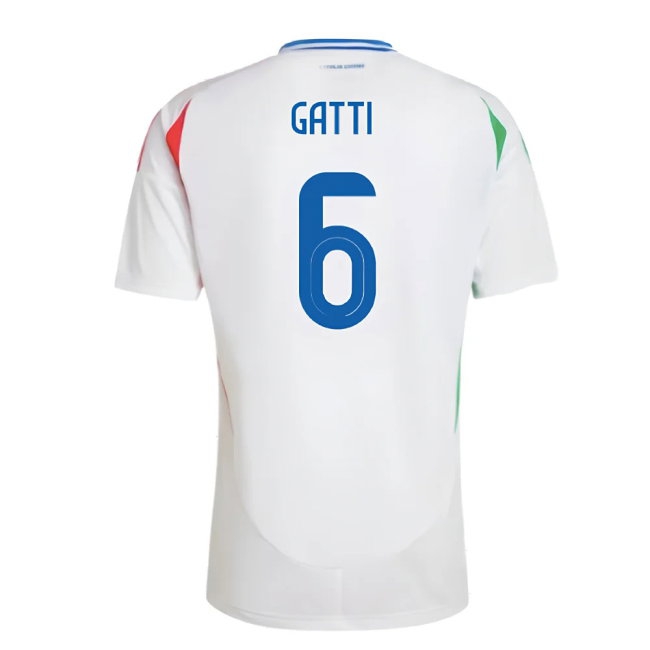 2024-2025 Italy Away Shirt (GATTI 6) — Shop Online