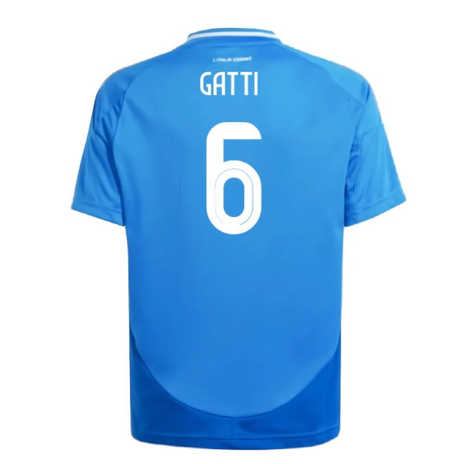 2024-2025 Italy Home Shirt (Kids) (GATTI 6) — Buy Now