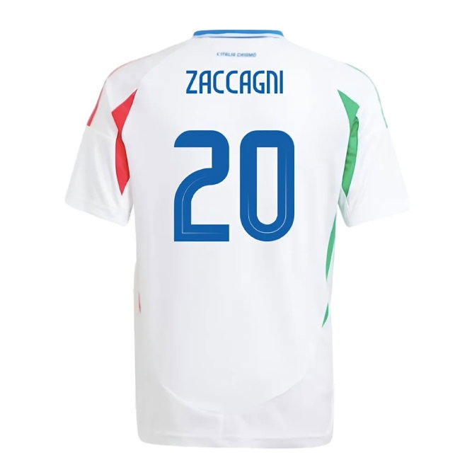 2024-2025 Italy Away Shirt (Kids) (ZACCAGNI 20) — Buy Now