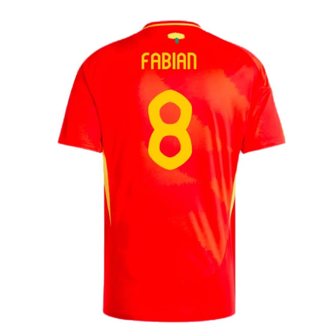 2024-2025 Spain Home Shirt (Fabian 8) — Shop Now