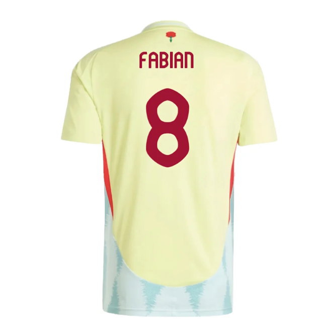 2024-2025 Spain Away Shirt (Ladies) (Fabian 8) — Buy Now