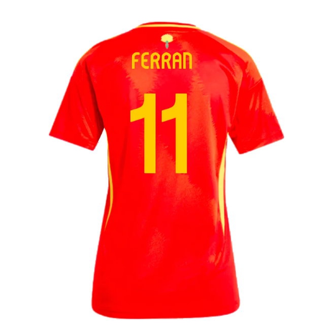 2024-2025 Spain Home Shirt (Ladies) (Ferran 11) — Buy Now