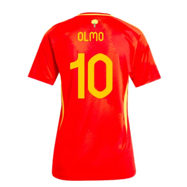 2024-2025 Spain Home Shirt (Ladies) (Olmo 10) — Shop Online