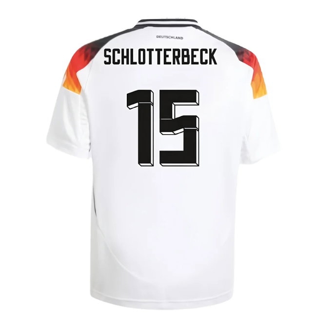 2024-2025 Germany Home Shirt (Kids) (Schlotterbeck 15) — Buy Now