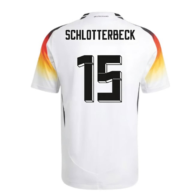 2024-2025 Germany Player Version Home Shirt (Schlotterbeck 15) — Shop Online