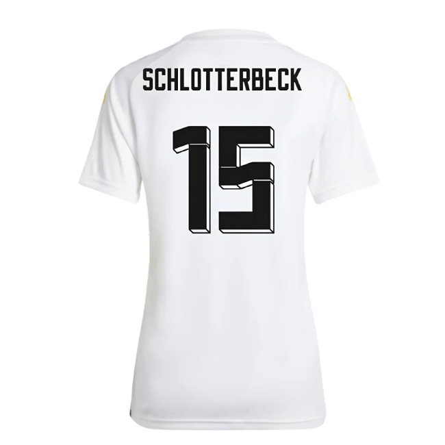 2024-2025 Germany Home Fan Shirt (Ladies) (Schlotterbeck 15) — Buy Online