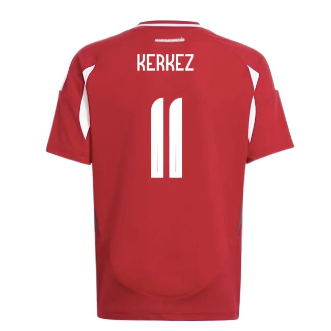2024-2025 Hungary Home Shirt (Kids) (KERKEZ 11) — Shop Now