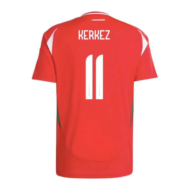 2024-2025 Hungary Home Shirt (KERKEZ 11) — Buy Online